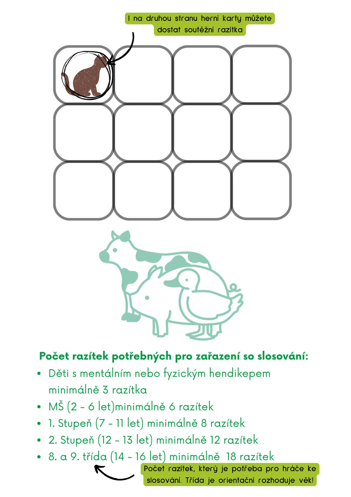 Hrací karta Dožínky - strana 2